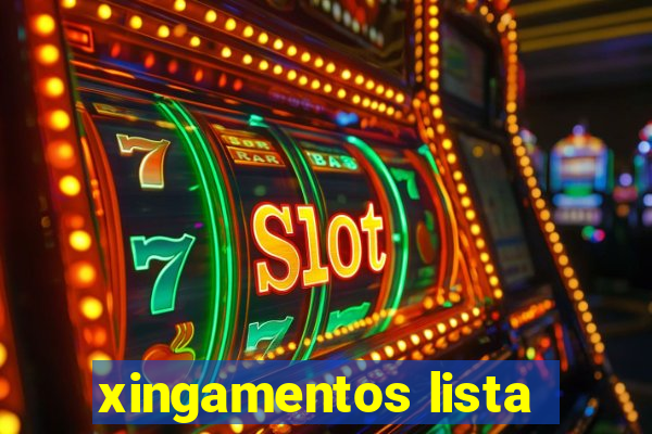xingamentos lista